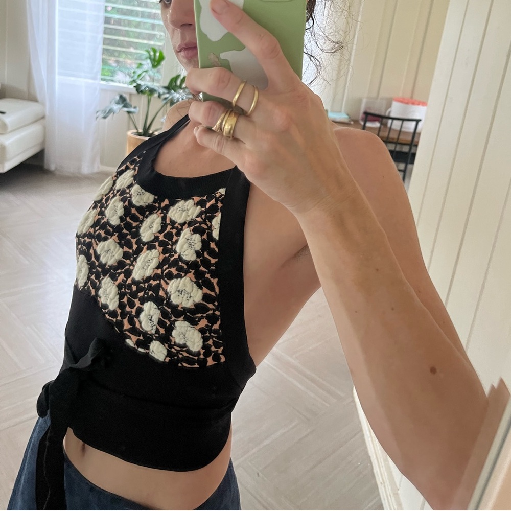 Marni Floral Halter Top - Picture 10 of 14